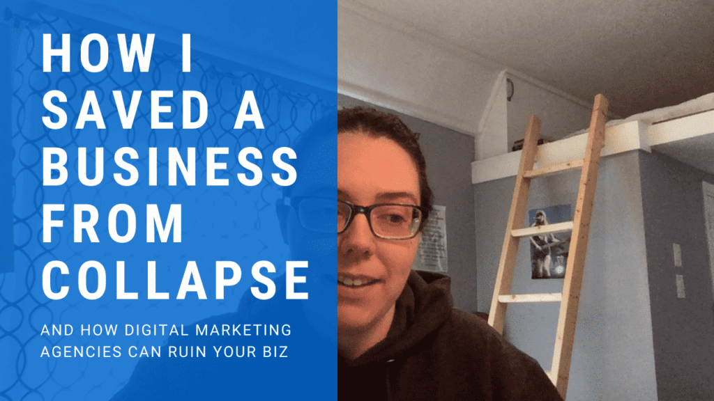 HOW I SAVED A BUSINESS FROM COLLAPSE