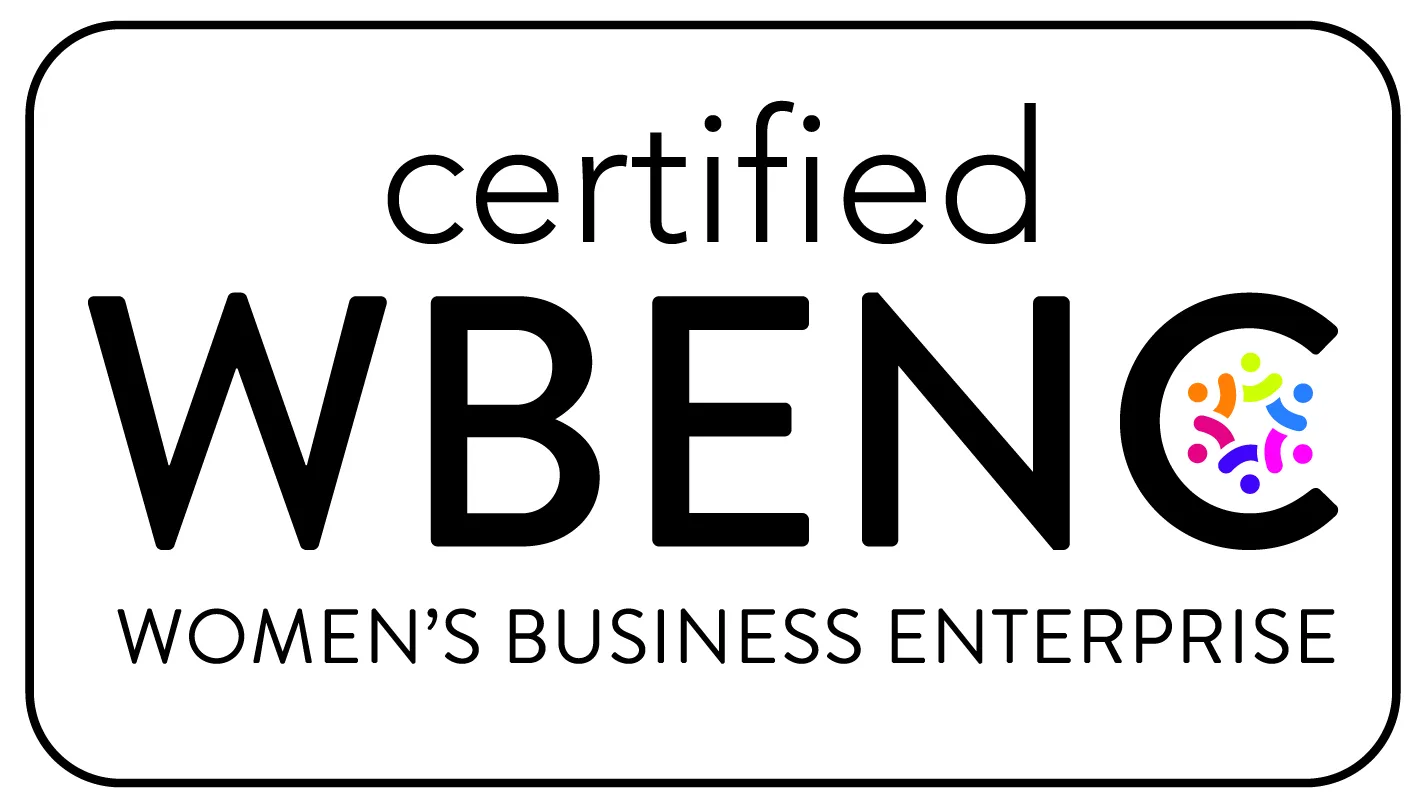 WBENC Certified Badge. Women's Business Enterprise.