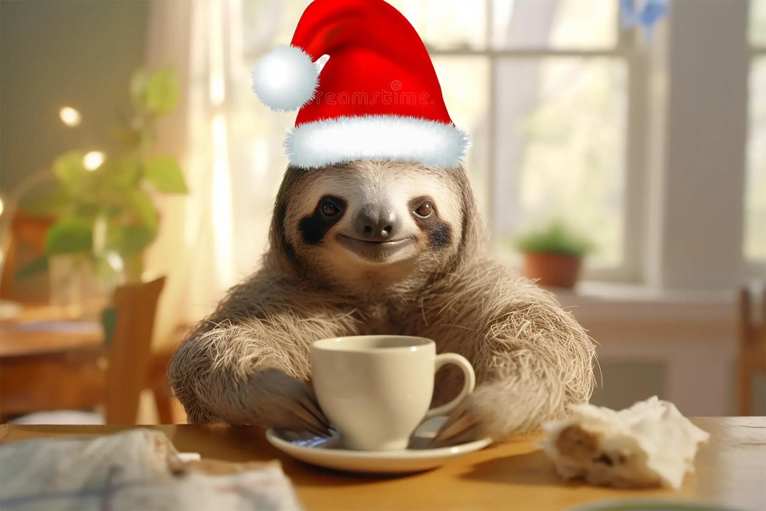 Santa Sloth