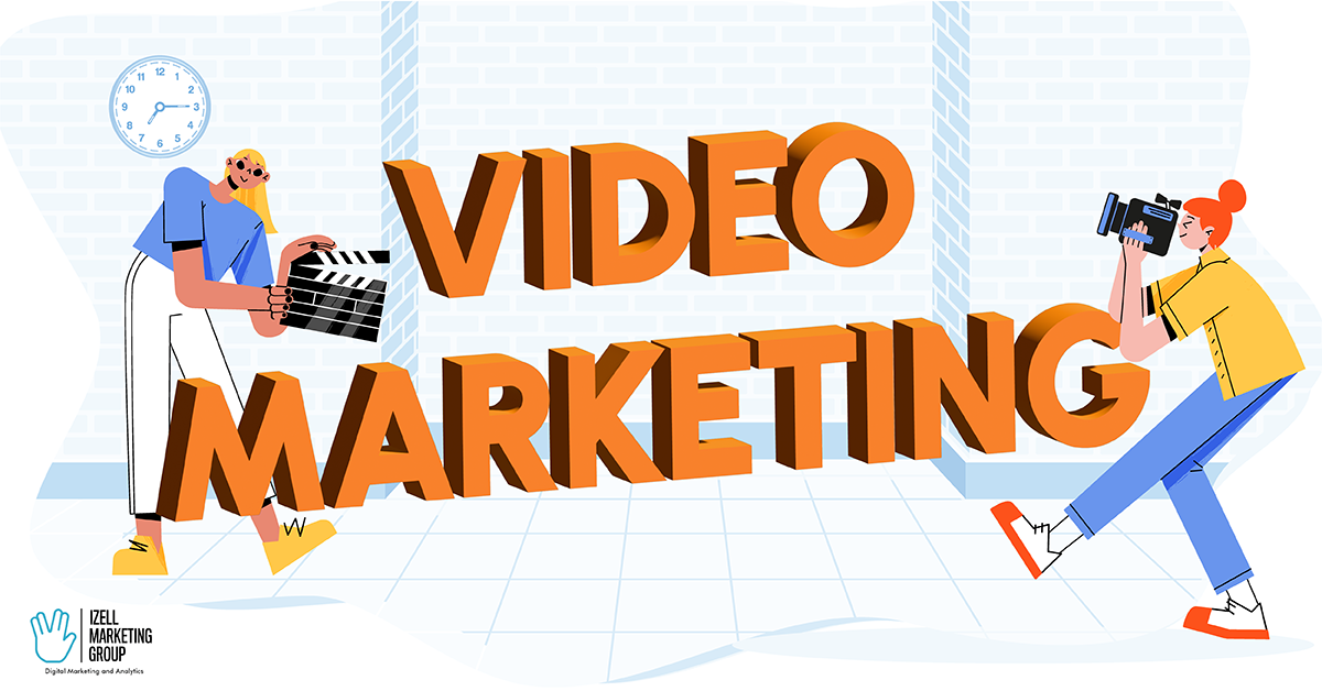 video marketing vector art